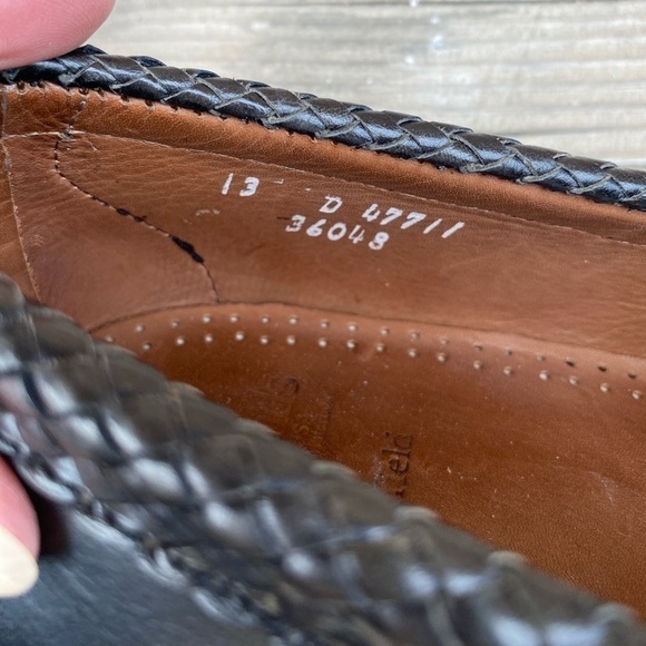 Allen Edmonds MAXFIELD Tassel Loafer Leather USA Made Black Size 13 D main image 6